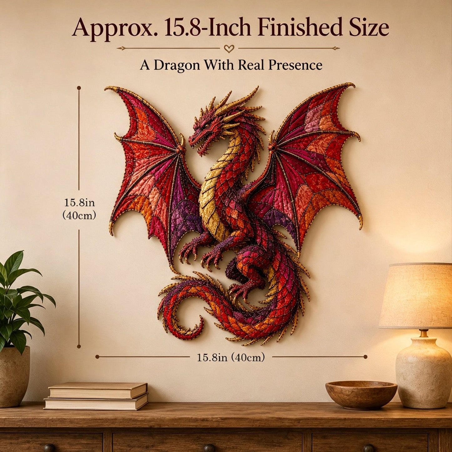 🌙 Mythic Wilds DIY Layered Patchwork Art Kit