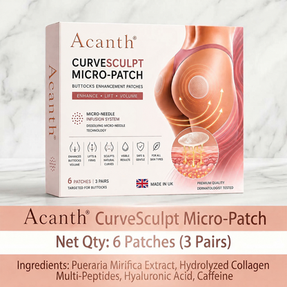 Acanth® CurveSculpt Micro-Patch ✦ Sculpt • Firm • Smooth Lower Body Curves ✦ Micro-Needle Infusion System