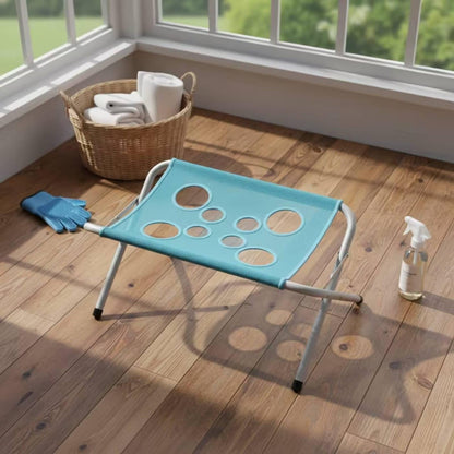 Quick-Dry Foldable Pet Bath Rack