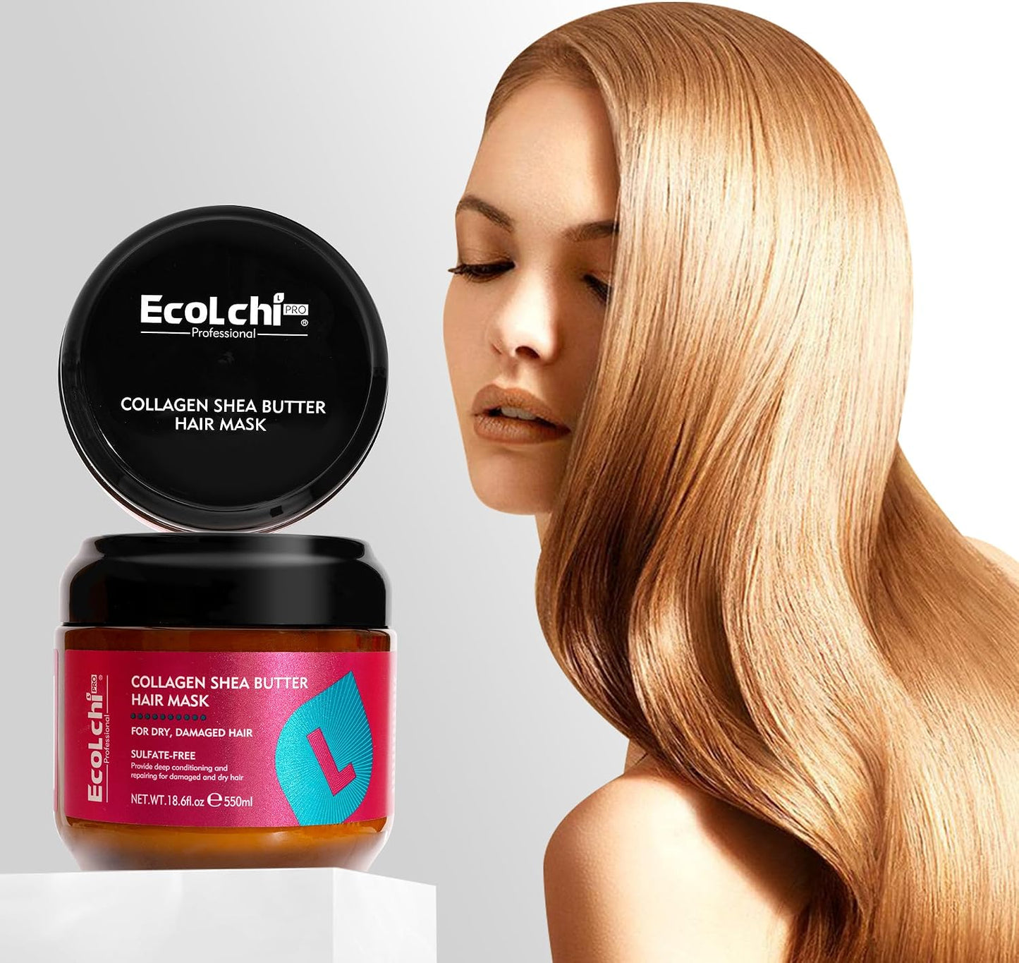 Collagen Shea Butter Hair Mask 550ml