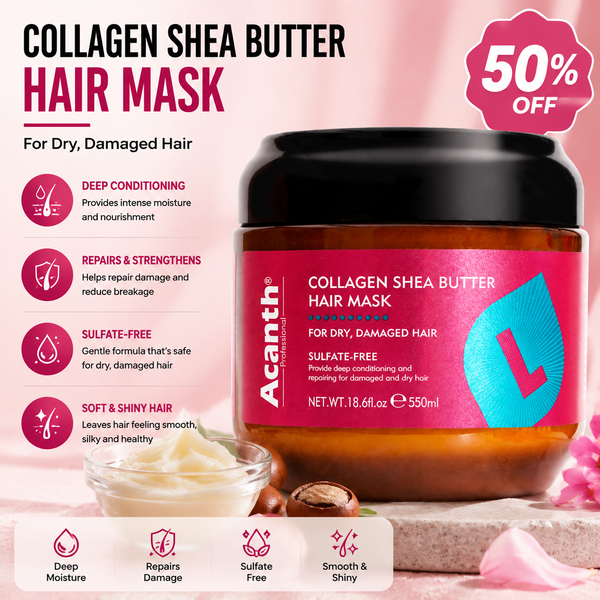 Collagen Shea Butter Hair Mask 550ml