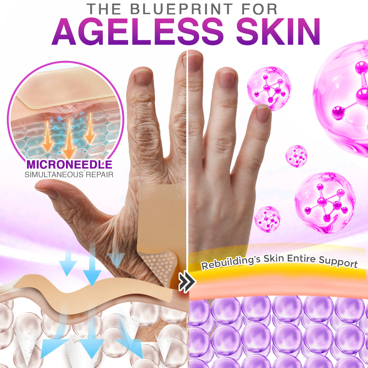 Acanth® 3-in-1 Microneedle Anti-Aging Patch