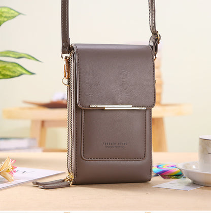 🔥Upgraded Version Anti-Theft Double Layer Leather Bag,🔒 FID Blocking Mini PU Leather Crossbody Bags